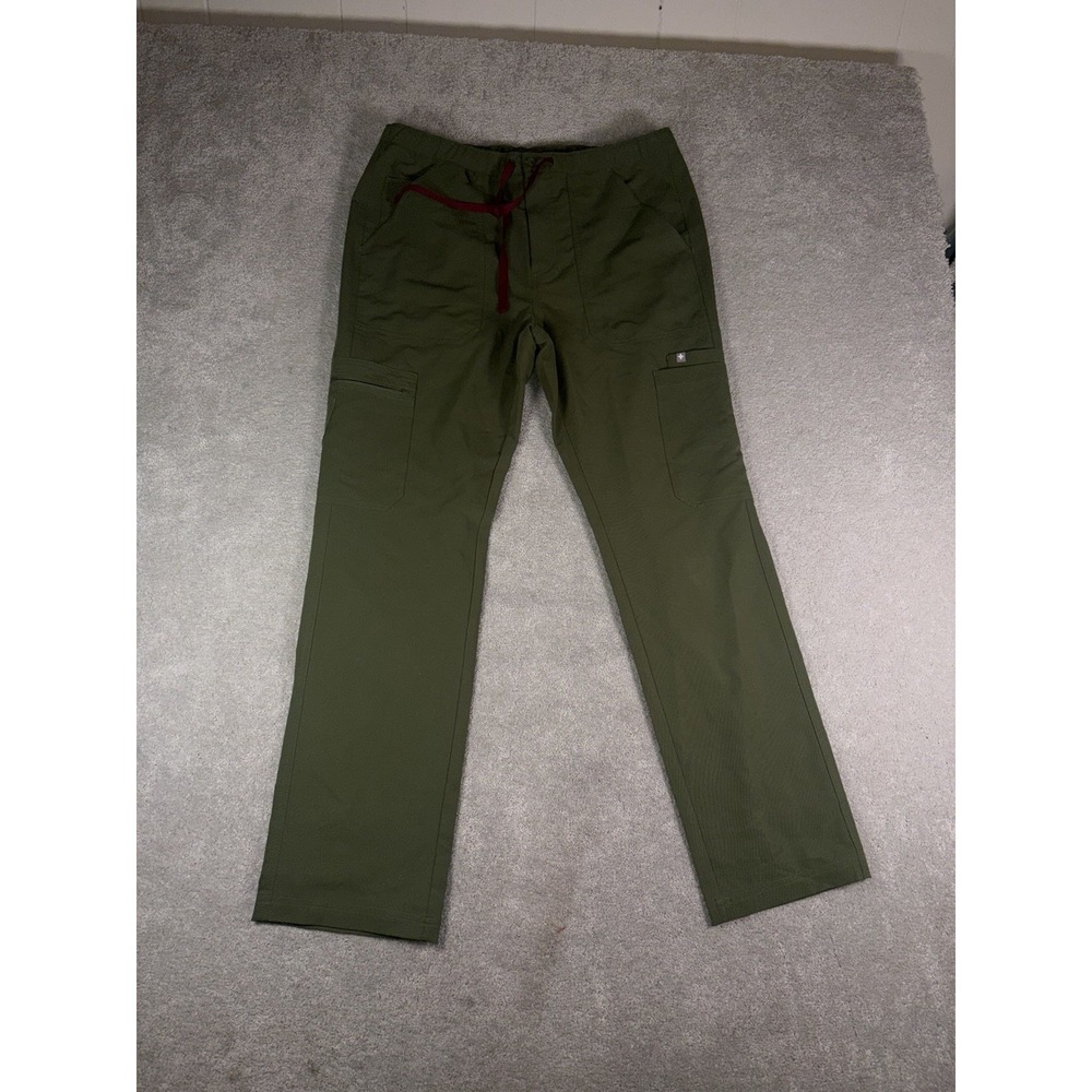 Figs Cairo Straight-Leg Scrub Pants Dark Olive m Mens